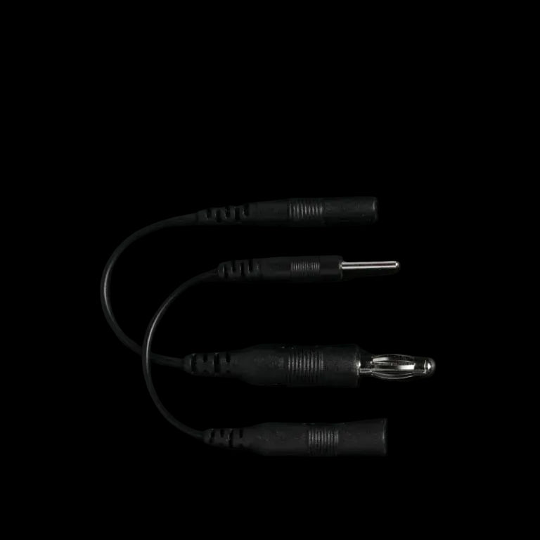 Dungeon Labs 4mm Banana Plug to 2mm Pin Adaptor Cable