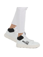 LOVE MOSCHINO Womens Sneakers Size UK 3 EU 36 Trainers Leather