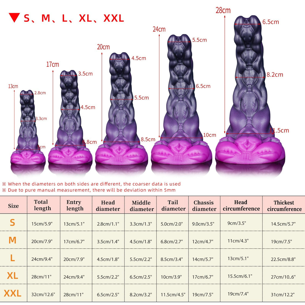 Nothosaur Scorpio - Fantasy Dildo - Zodiac Dildo - Scorpion Dildo