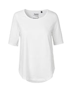 Fairtrade Organic Half Sleeve T-shirt: Womens