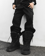 Trendy Oversized High-Top Puffer Boots