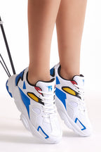 Tonny Black Unisex White Sax Sports Shoes Tb252