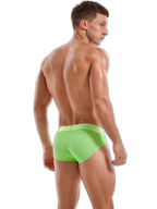Men's Solid Color Mesh Breathable Sports Fitness Briefs