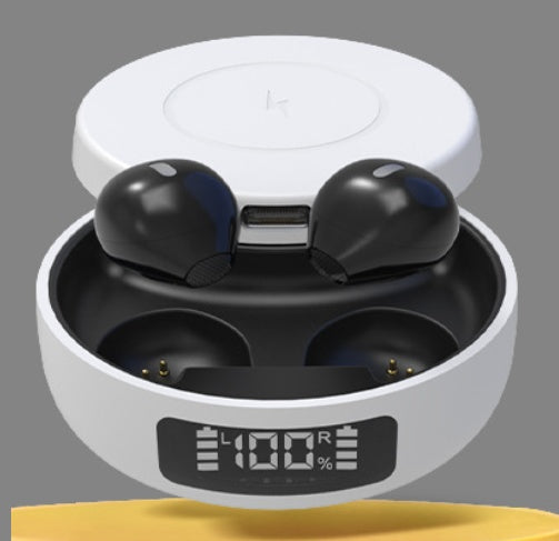 Premium Wireless Bluetooth 5.0 Earbuds - HD Stereo Sound, Semi In-Ear Headset with Mic