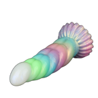 WistGlow – Fantasy Dildo – Spiral Texture & Glow-in-the-Dark Vibrating Dildo