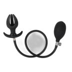 Flower - Inflatable Butt Plug - Silicone Anal Plug