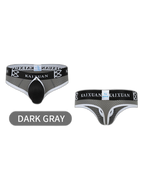 2 Pack Men's Breathable Mesh Removable U-Shaped Pocket Thongs