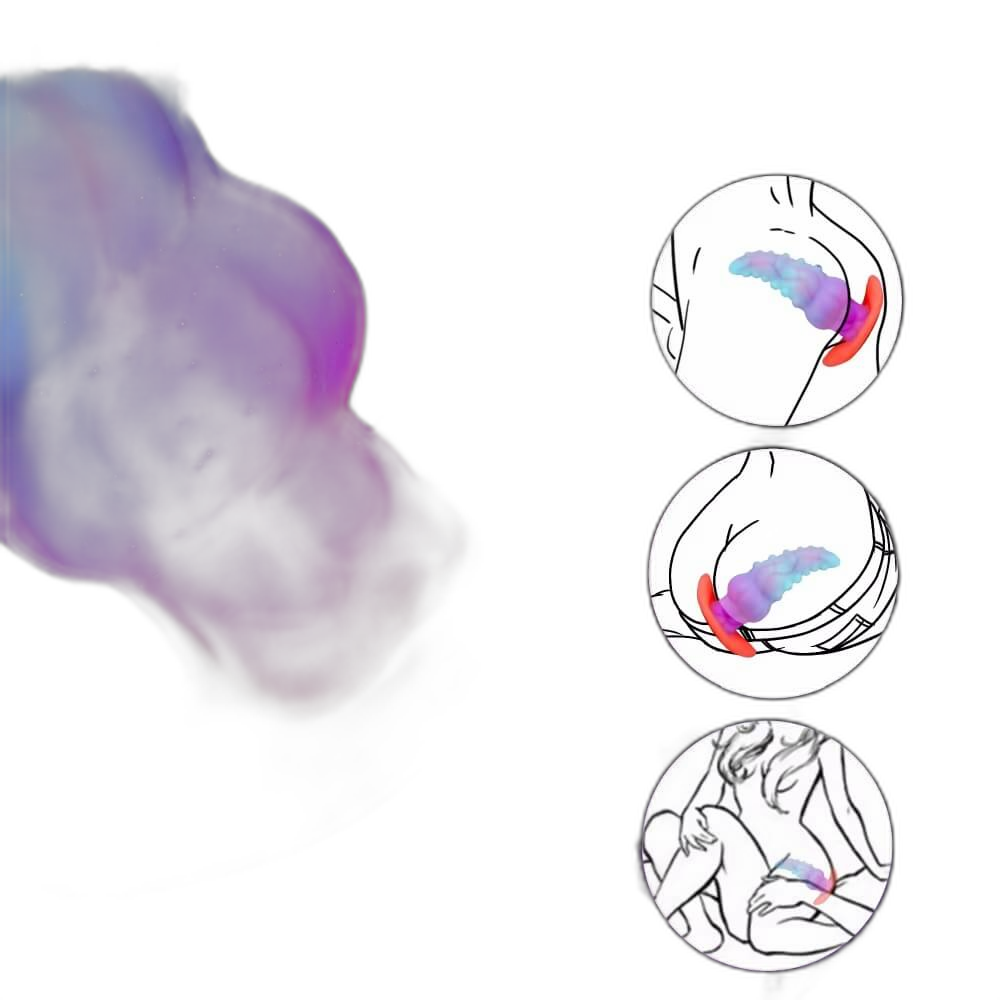 Bart – Glow-in-the-Dark Tentacle Butt Plug