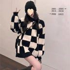 Women's Plus-Size Winter Knitted Sweater