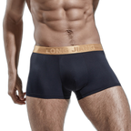 Mens Ice Silk Breathable Boxer Briefs