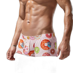 SEOBEAN Playful Donut Cotton Boxers