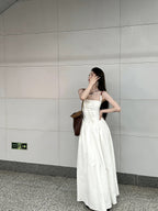 Women's Strap Dress Waist-cinching And Figure-flattering