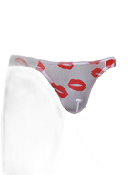 3 Pack Sexy Print Low-rise Thongs for Men