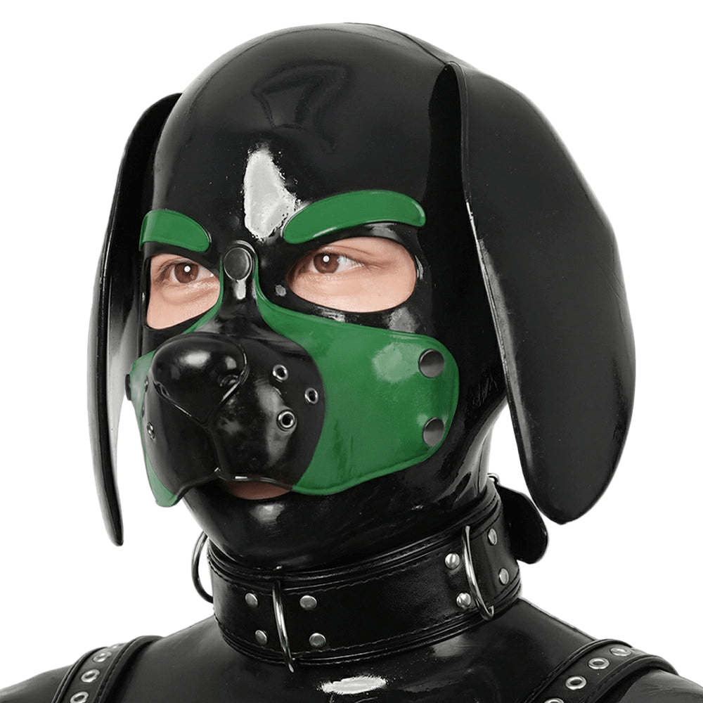 Furrjoi Silicone Beagle Hood Green