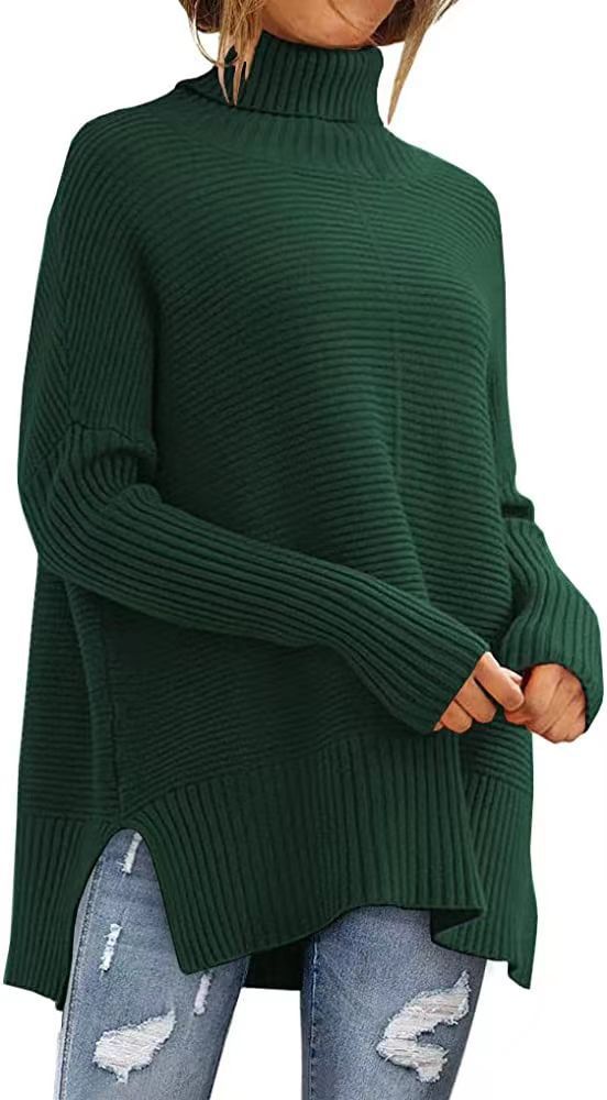 Lazy Wind Bat Sleeve Loose Pullover Sweater