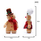 New Christmas Decoration Gingerbread Man Doll