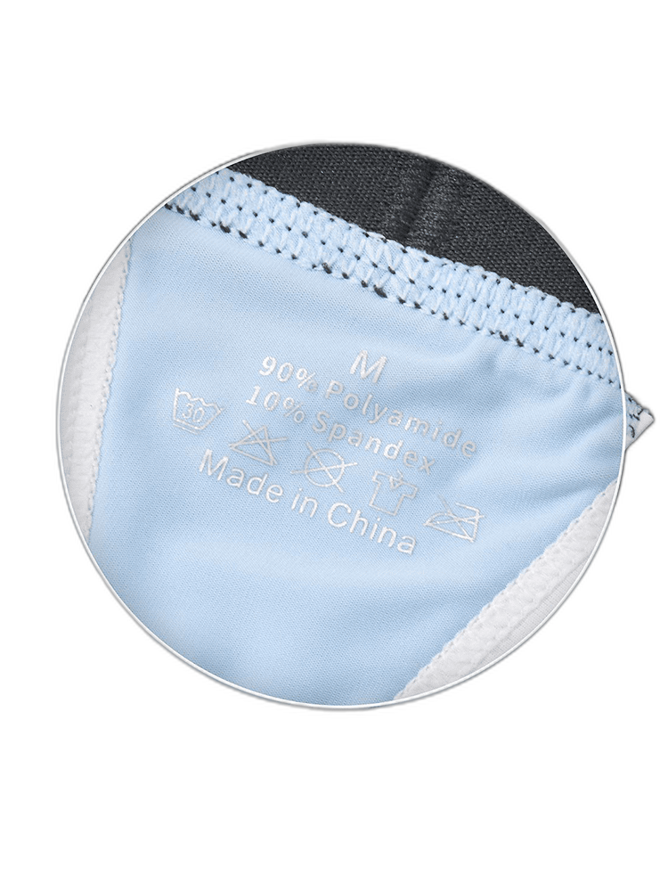 3 Pack Men's Contoured Pouch Ice Silk Thong