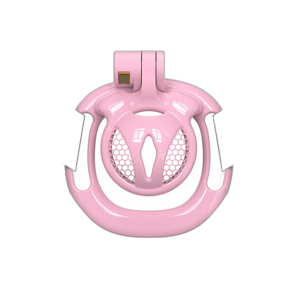 Cassian - Tiny Chastity Cage - Male Chastity Equipment - With Belt And Four Rings