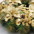 Christmas Wreath Door Hanging Decorations Festive Ornaments