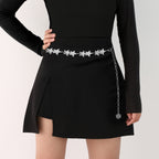 2025 New Retro Metal Star Waist Chain Women's Accessory