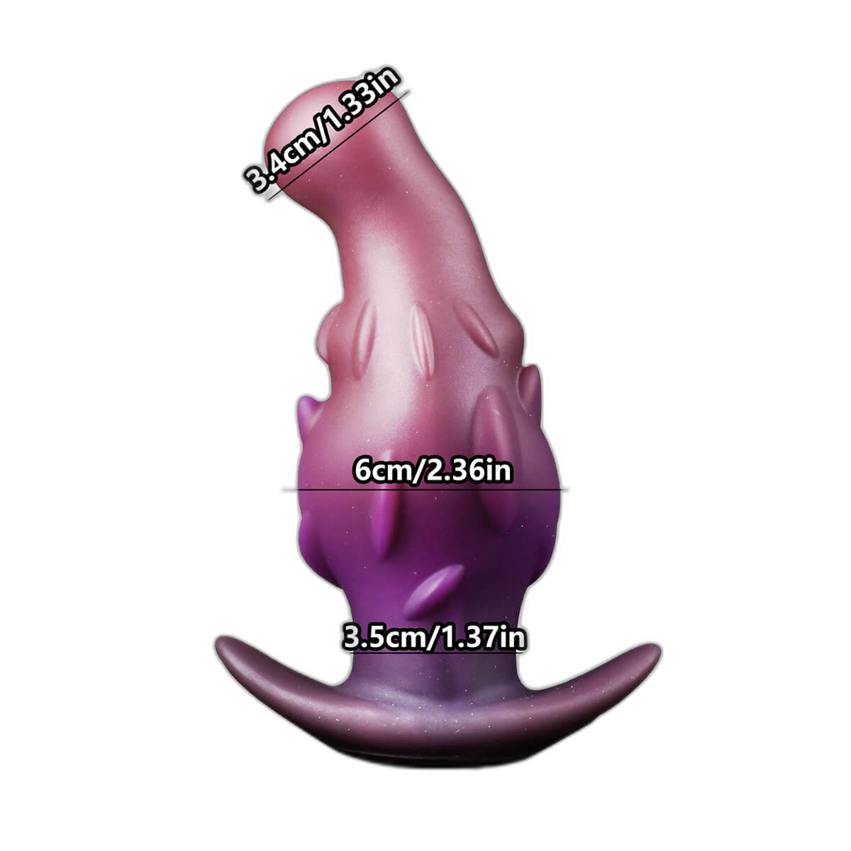 Sweetsop - Silicone Anal Plug - Fantasy Butt Plug - 4 Sizes