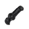 ELITE Liquid Silicone Canine Milker Plug Black 3.9 Inch