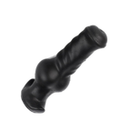 ELITE Liquid Silicone Canine Milker Plug Black 3.9 Inch