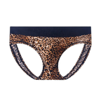 Jockmail Leopard Sizzle Thong