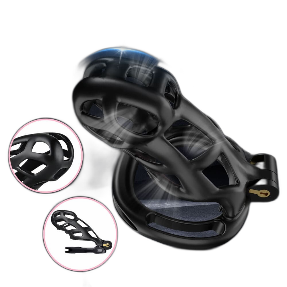Cosmas - Male Chastity Cage - Chastity Cage Belt - Dick Cage