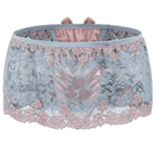 Lace Skirted Sissy Thong With High Waist