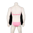 Mens Lace Lingerie Panties & Bra Set
