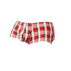 Tight Plaid Printed Boxers