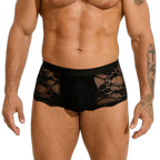 Lace Floral Boxer Briefs