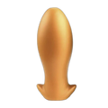 ELITE  Liquid Silicone Torpedo Plug Large Bronze