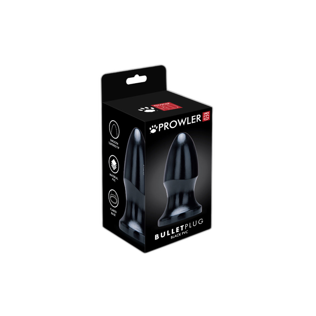 Prowler RED Bullet Butt Plug Black
