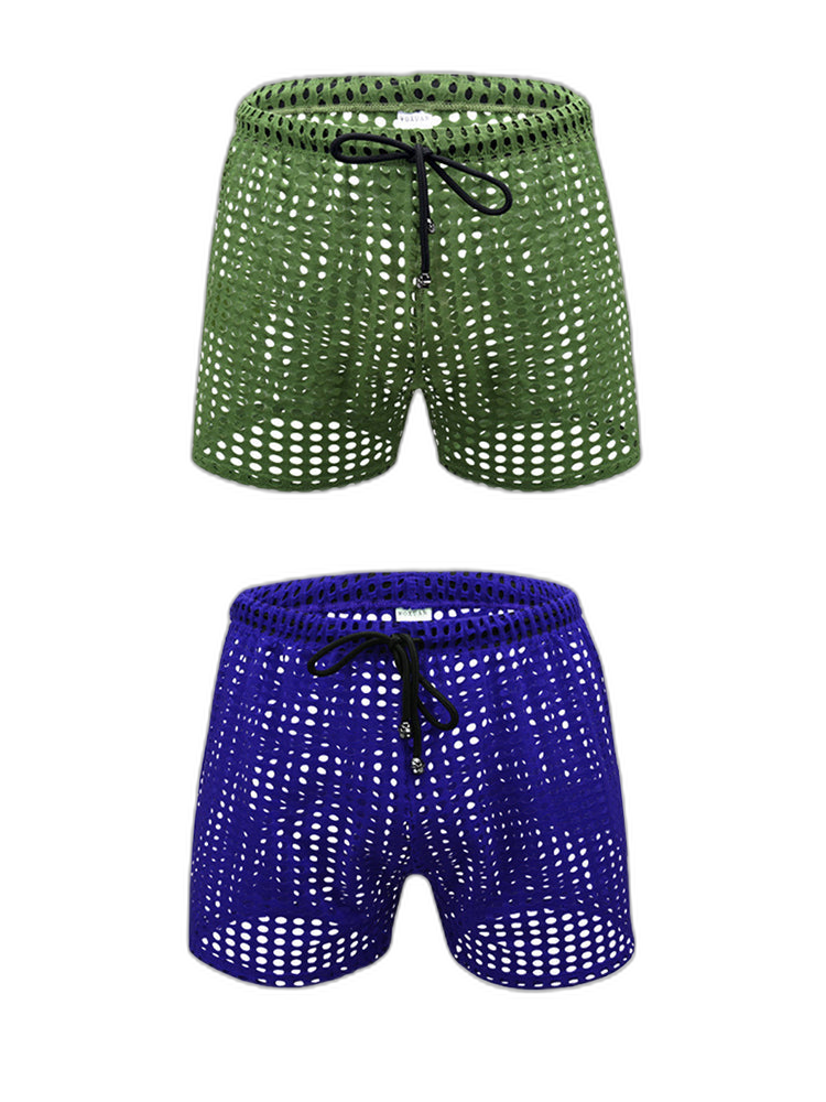 2 Pack Men's Breathable Mesh Odor-Control Seamless Comfort Midway Briefs