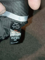 Men's George Black Smart Trousers (W30 Regular)