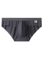 3 Pack Men's Ultra-Thin Breathable Ribbed Ice Silk Briefs