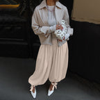 Stylish, Chic, And Casual Long Pants With A Designer Aesthetic
