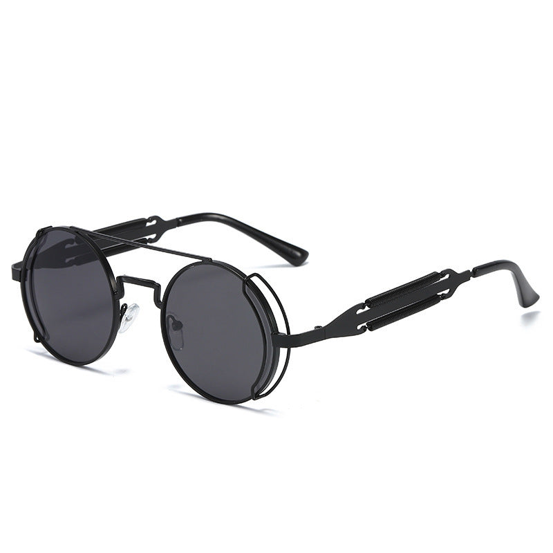 Fashionable And Unique Steam-wave Tinted Sunglasses