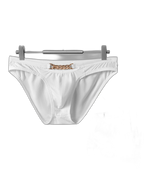2 Pack Men's U-Pouch Design Metal-Clasp Thin Briefs