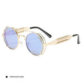 Fashionable And Unique Steam-wave Tinted Sunglasses