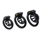 PushTech Chastity Cage With 4 Ring Sizes