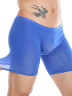 Men's Breathable Silky Seamless Boxer Briefs