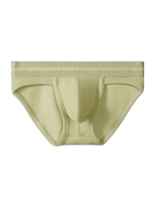 2 Pack Men's Waffle-Knit Cotton Separable Scrotum Support Briefs