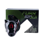 Furjoi Drone Hood Chastity Cage Red