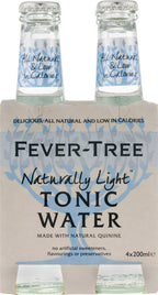 6 x Fever-Tree Naturally Light Tonic Water 4X200Ml