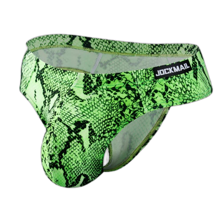 Jockmail Leopard Sizzle Thong