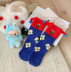 Premium Coral Fleece Socks - Women's Ultra-Soft Thermal Winter Sleep Socks