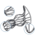 Axelrod - Steel Hollow Tunnel Anal Plug - Butt Plug Expander